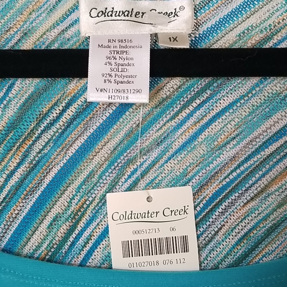 Drape-neck top, 1x - Picture 2 of 5